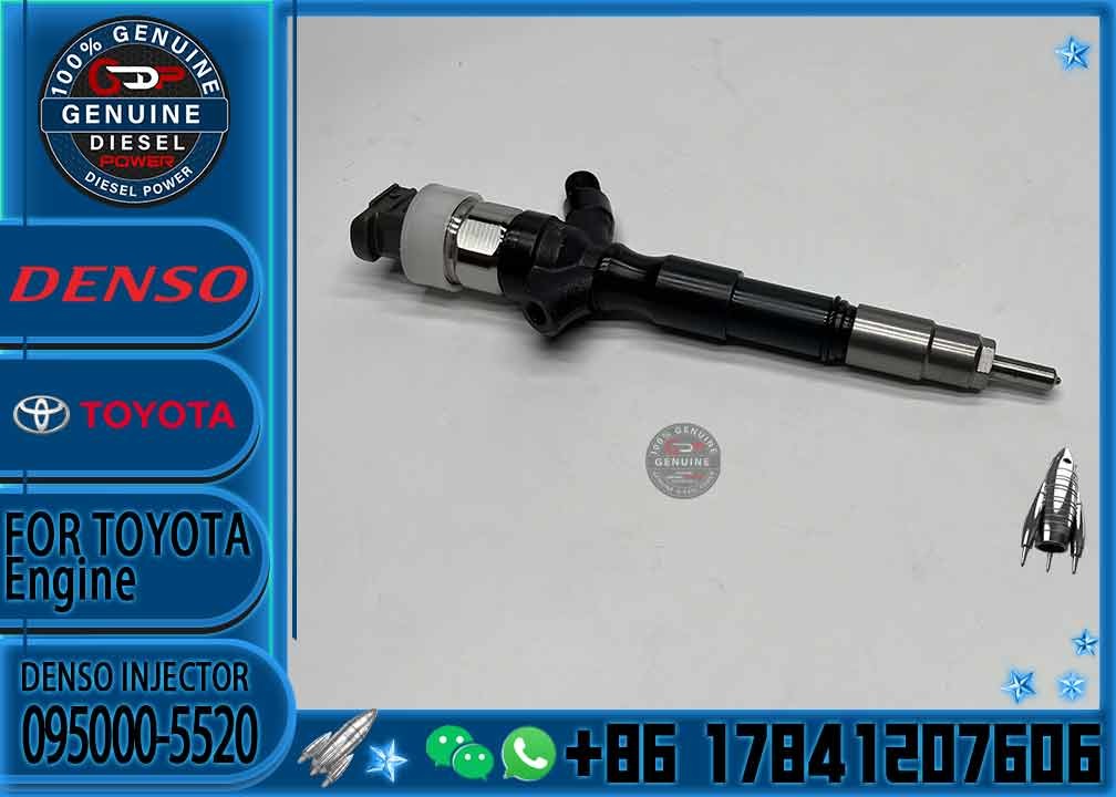 Common Rail Injector 23670-30110 095000-6180 095000-5920 for Diesel Engine 1KD-FTV