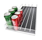 Fridge Freezer Grocery Store Cold Beverage Cans Gravity Feed Roller Shelf
