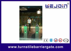 Wholesale Intelligent Flap barrier integrated with IC Card and 304 stainless steel Housing from china suppliers
