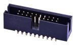 Surface Mount Box Header Connector 1.27 Mm 20 Pins Phosphor Bronze Contact