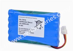 Wholesale GE Datex-Ohmeda S5,17014,10HR43AU,17014 12V 4000mAh Compatible Battery for Monitors Battery from china suppliers