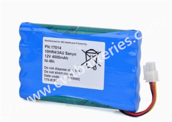 GE Datex-Ohmeda S5,17014,10HR43AU,17014 12V 4000mAh Compatible Battery for