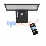 Outdoor Solar Sensor Wall Lights Black 4.2W ABS And PC Anti Corrosion Interactio