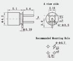 SMP Hermetically Sealed Male Right Angle PCB Mount RF Connector Enhanced