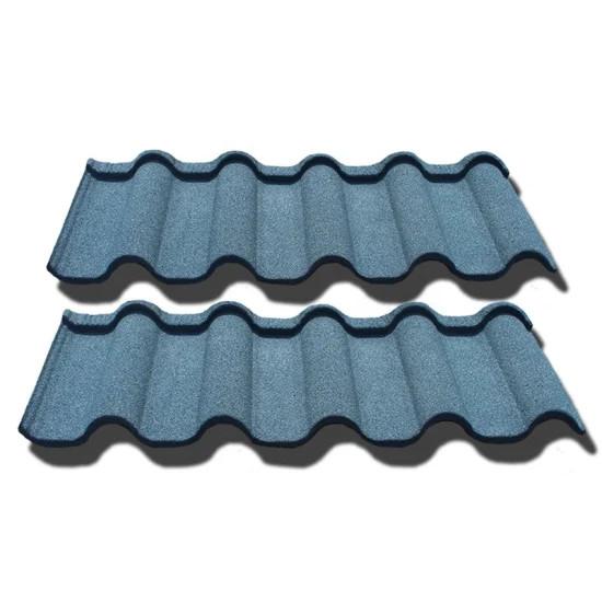 Wave Tile Metal Stone Coated 50 Years Warranty Color Stone Coated Bond Tile