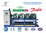 100hp Chicken Blast Freezer Screw Compressor Unit 415V/3/60Hz