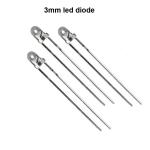 1050nm F3 Far Infrared LED Heat Dissipation , Reflection Detector 3mm IR LED