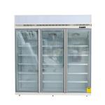 R290 Glass Door Beer Refrigerator With 5PCS Adjustable Wire Shelves