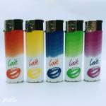 Customizable Plastic Disposable/Refillable Cigarette Lighter for Cigarettes