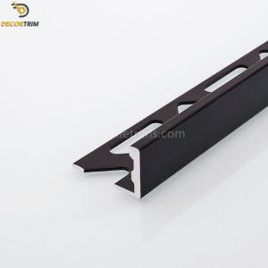 Wholesale Aluminium Angle Tile Trim Aluminum Ceramic Trim 8mm / 10mm from china suppliers