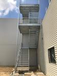 Lightweight Galvanized Steel Structure Building Cable Tray Ladder Staircase