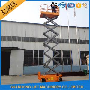 Wholesale Self Propelled Scissor Lifts Hire , Hydraulic Mobile Elevated Work Platform from china suppliers