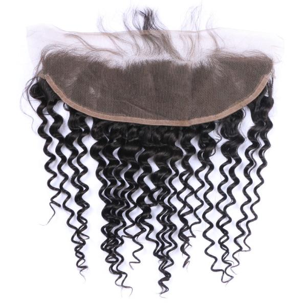 Elegant-wig Indian Remy Hair Bleached Knots Loose Wave Full Lace Frontal In