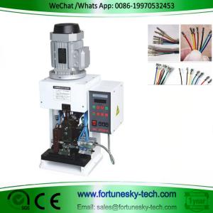 Wholesale Benchtop Wire Stripping Crimping Press Terminal Crimping Machine Semi-autuomatic USB Cable Stripper Crimper from china suppliers