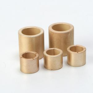 China Copper Based Alloy Pressure Injection Molding Cylindrical Oiled Bearing Bush on sale