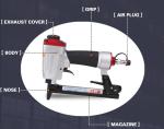 FDY-1010F Semi-automatic 22gauge Fine Crown Air Pneumatic Staple Gun for