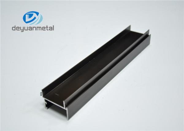Milling , Drilling Deep Process Aluminium Window Profiles Extruded Aluminum