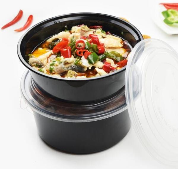 8oz 240ml disposable transparent pla tableware food container plastic bowl,pp