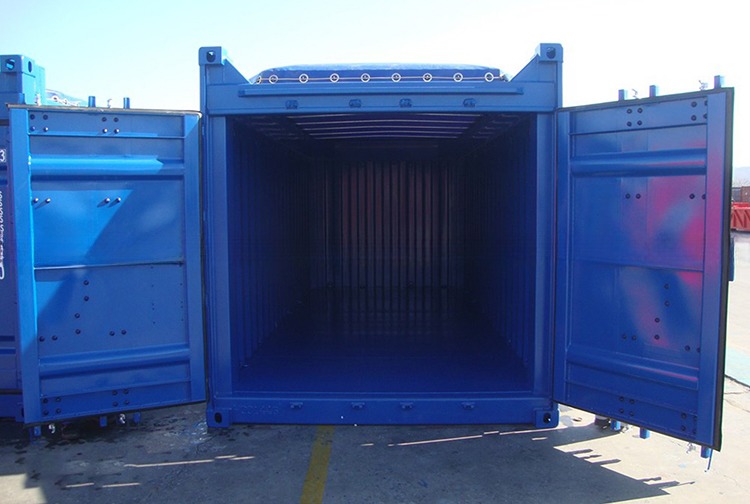 10ft DNV 2.7-1 Standard Open Top Dry Container with Tarpaulin Cover Steel Offshore Container Certified by BV and CSC