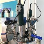 emulsified oil Cosmetic Emulsifier Mixer , 2-10L Vacuum Emulsifying Mixer
