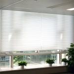 Customized Request Indoor Motorized Shangrila Blinds with 24 Hours After-Sales