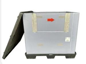 Wholesale Plastic Pallet Box PP Honeycomb Sheet Coaming Container Corrugated Moving Carton from china suppliers