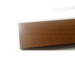 2.0mm Thickness 6063 Wood Grain Aluminium Profiles For Windows And Doors