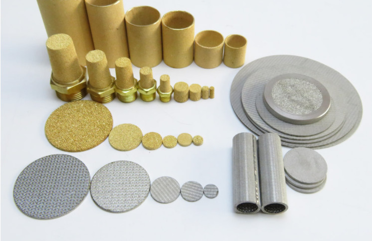 1 Micron Multilayer Stainless Sintered Metal Filter Elements Disk