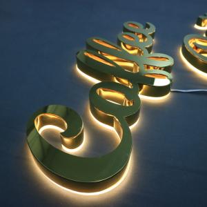 Wholesale 5000 Hours Working Lifetime Snow Outdoor Backlit LED Channel Letter Sign for Display from china suppliers