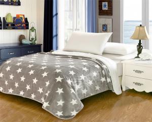 Wholesale Elegant Home Textile Flannel Fleece Blanket Around 1cm Thickness With ISO9001 Certificated from china suppliers