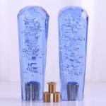 Craft Resin Shift Knob Purple Blue Crystal Shift Knob 248g