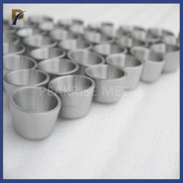 Machined Molybdenum Crucible 35ml Volume High Temperature Crucible Mo Crucible
