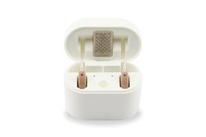 Wholesale Gray Self Fitting Hearing Aids 4 Channels Programmable Hearing Amplifiers from china suppliers