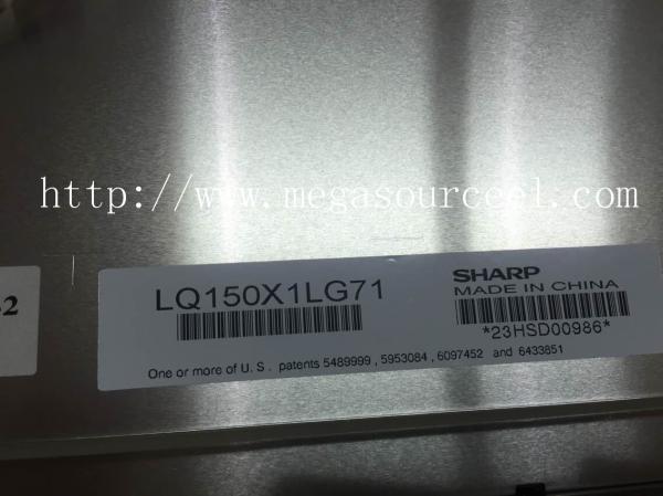 Lcd 60/60/45/55 (Typ.)(CR≥10) 250cd/m2 (Typ.)Brightness LQ150X1LG71 15-inch 1024