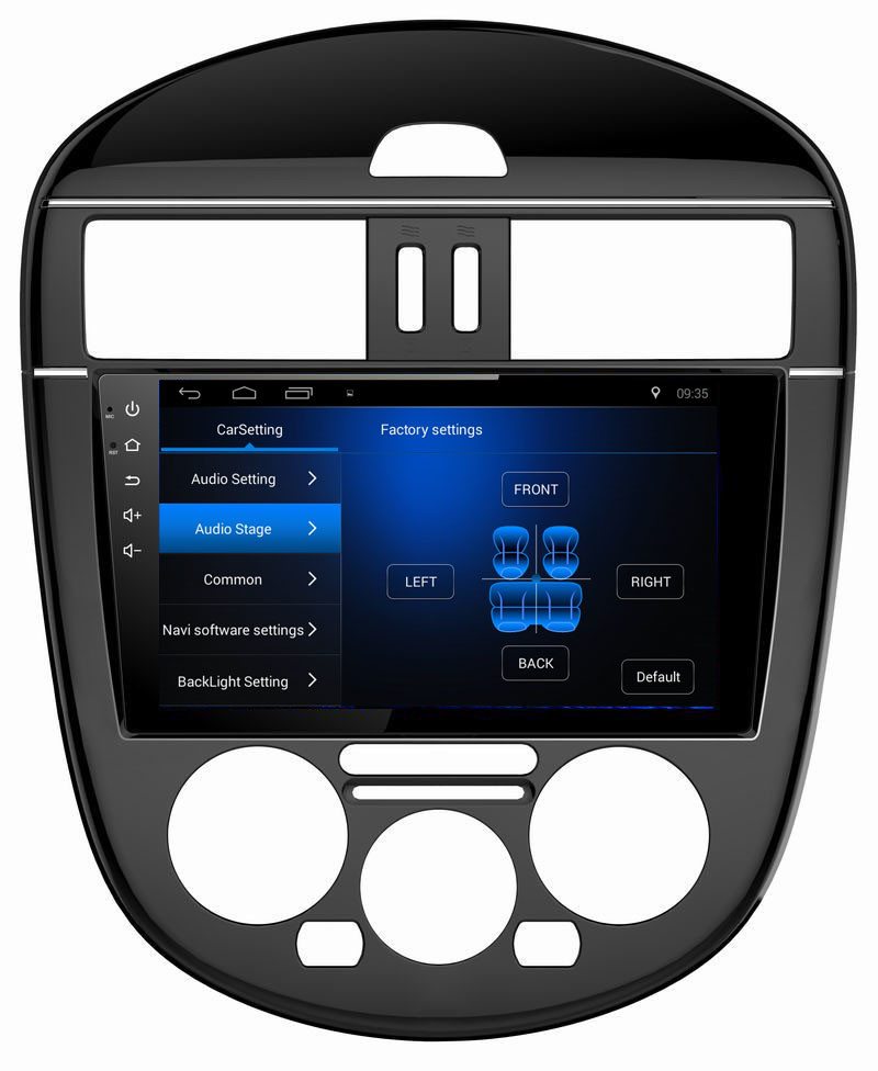 Ouchuangbo car multimedia androi 8.1 system for Nissan Tiida with radio stereo sat navi bluetooth SWC
