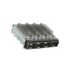4-2170740-3 4-2170740-5 CONN QSFP28 CAGE 1X3 W/HSINK R/A