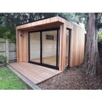 Prefabricated Sunrooms Glass Houses Expandable Wooden Container House with