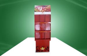 Wholesale Durable 9 Cell POP Cardboard Display Cardboard Floor Standing Eco-friendly Printing from china suppliers