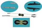 Black M2 Pulley Jacquard Machine Parts