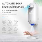 1100ml Automatic Liquid Soap Dispensers 0.1s Intelligent Sensing