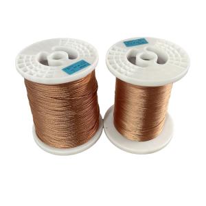 Wholesale 0.1x9 0.1x15 Twisted Litz Wire Type 2 Polyurethane Enamelled Copper Wire from china suppliers