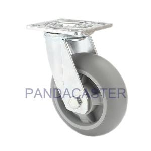 Wholesale 6 Inch Heavy Duty Wheels Round Thermoplastic Rubber Nonmarking Swivel Caster Wheels from china suppliers