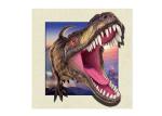 Dinosaur Image 0.6mm PET 3d Lenticular Pictures For Decoration 40x40cm