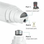 Lightweight Pet Nail Tools / Paw Nail Grinder Powerful Size 137.5 * 35 * 25mm
