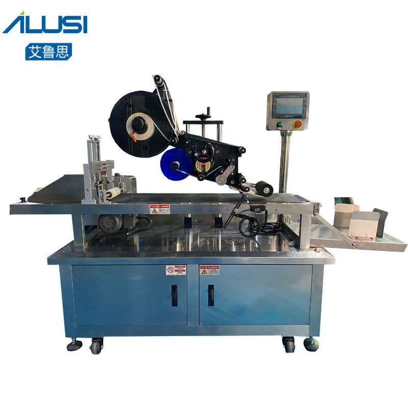 Ampoule Plastic Round Bottle Adhesive Pvc Paper Rubber Barcode Logo Label Sticker Printing Labeling Machine