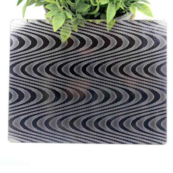 304 Grade Embossed Stainless Steel Sheets For Interior Decoration Versatile Eye