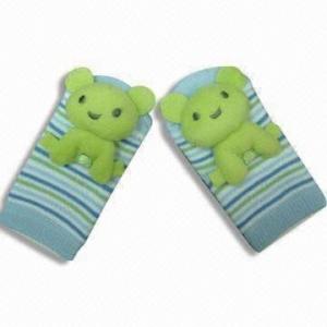 China Custom design, color soft knitted cute cotton Baby Socks on sale