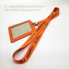 Buy cheap Dye sub printing lanyard with leather badge, dye sub print ribbon with metal from wholesalers