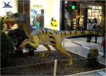 Indoor Realistic Dinosaur Models Walking / Laying Eggs / Fingers Moving