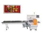 paper film Horizontal Flow Pack Machine 220V 4.25KW With Positioning Stop